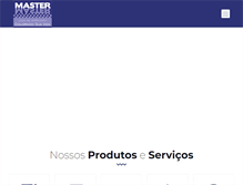 Tablet Screenshot of mastercopias.com.br